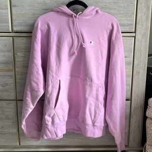 Champion Pink Hoodie Size Large